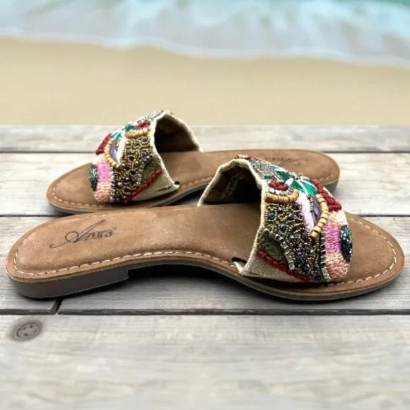 AZURA BY SPRING STEP SUGARPLUM SANDALS -  SIZE 9 - Picture 5 of 10